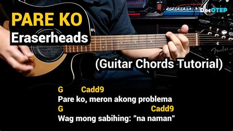 pare ko chords|PARE KO CHORDS by Eraserheads @ Ultimate.